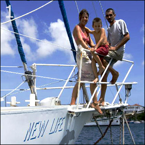 Long-term cruisers - Currently in the ABC islands, Cura�ao - Left Switzerland when their son was 7 months old